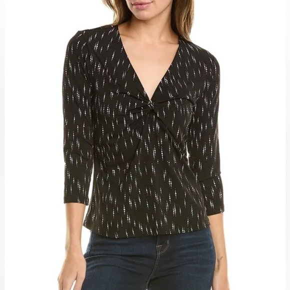 RACHEL Rachel Roy Tops - NWOT Rachel Roy Black and White top Sz XL